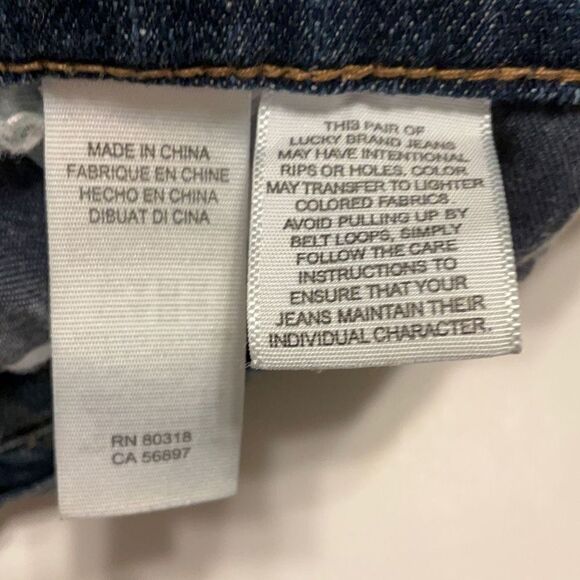 Lucky Brand Sweet Straight Jeans. Midrise. 29”W-Size 6. - Picture 14 of 14